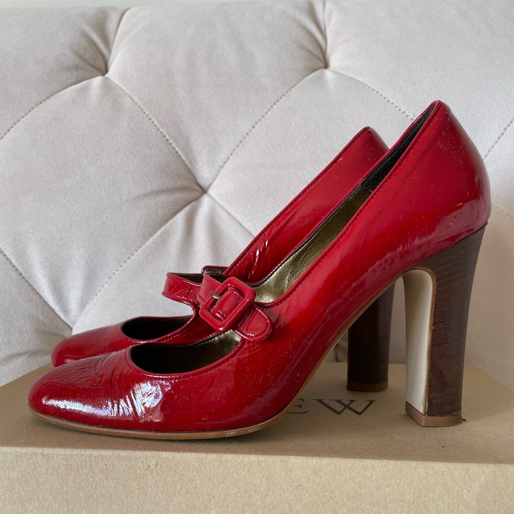 Jcrew Red Shoes